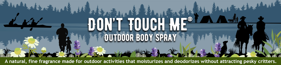Don't Touch Me Outdoor Body Spray