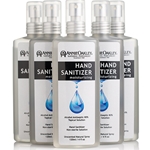 Traveler Pack (5pcs) SAVE 5%<br>Hand Sanitizer 80% Alcohol.<br>Moisturizing. Unscented. Liquid Rub. Natural Spray 4 fl oz<br>Total 20 fl oz (5 pcs)