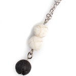 Black & White and Lava Necklace