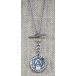 AO Signature Aroma Locket Necklace With Crystals