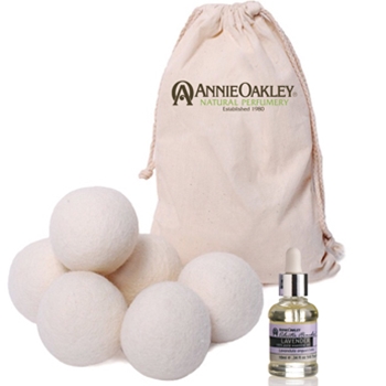 Wool Dryer Balls with Lavender