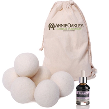 Wool Dryer Balls with Patchouli