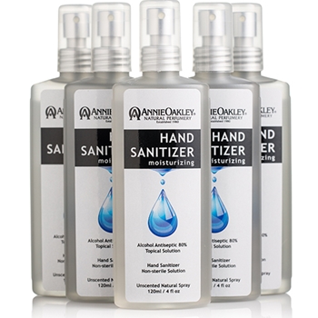 Traveler Pack (5pcs) SAVE 5%<br>Hand Sanitizer 80% Alcohol.<br>Moisturizing. Unscented. Liquid Rub. Natural Spray 4 fl oz<br>Total 20 fl oz (5 pcs)
