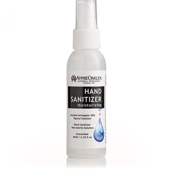 Hand Sanitizer 80% Alcohol.<br>Moisturizing-Unscented-Refillable<br>Liquid Rub. Pocket Spray 2.16 oz