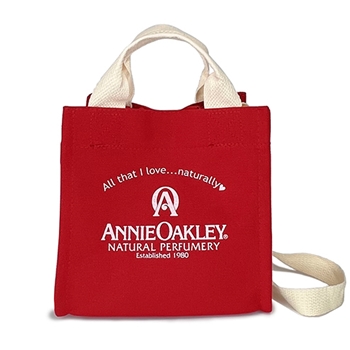 Annie Oakley Red Canvas Bag